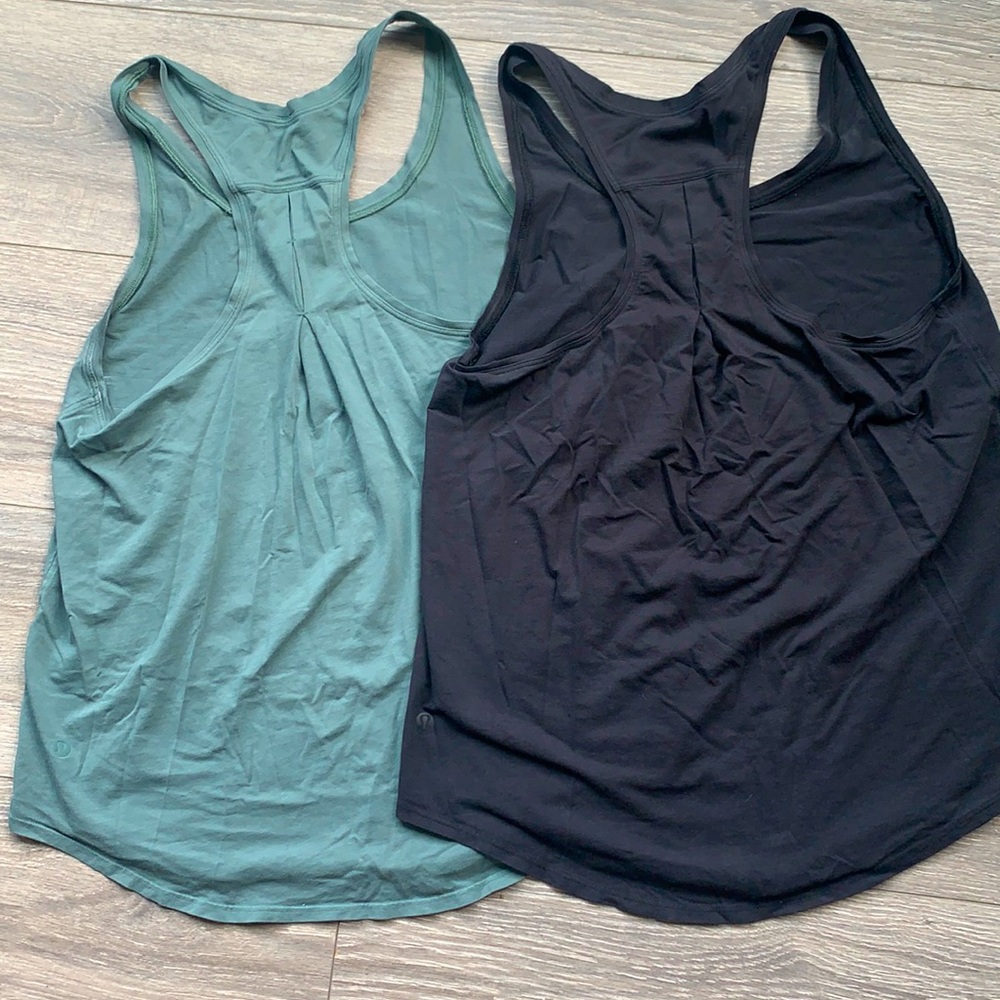 lululemon love tank pleated bundle / size 8